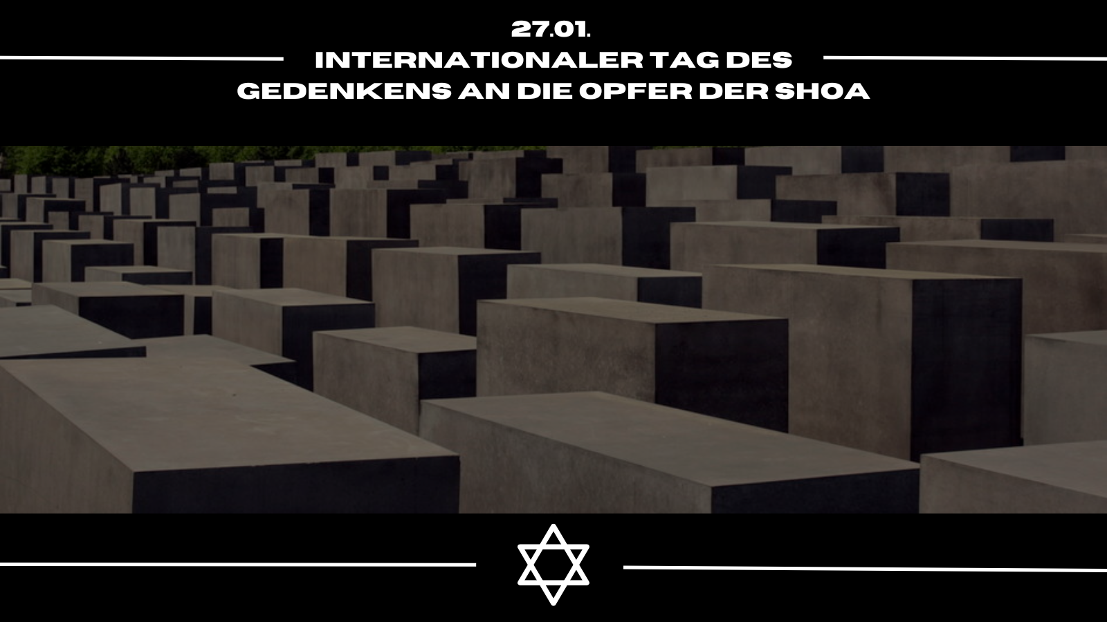 Internationaler Tag des Gedenkens an die Opfer der Shoa